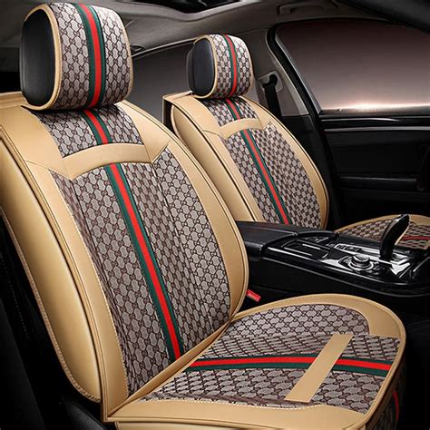 gucci print car seat covers